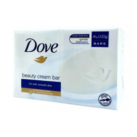 DOVE BEAUTY CREAM SOAP BAR X4 100gr