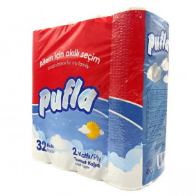 PUFLA TOILET PAPER 2PLY 32PACK