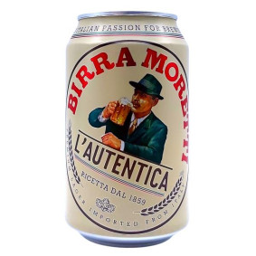 MORETTI BEER CAN 33cl