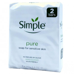 SIMPLE SOAP TWIN PACK X 2