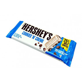 HERSHEY`S COOKIES N CREAM CHOCOLATE BAR 43gr