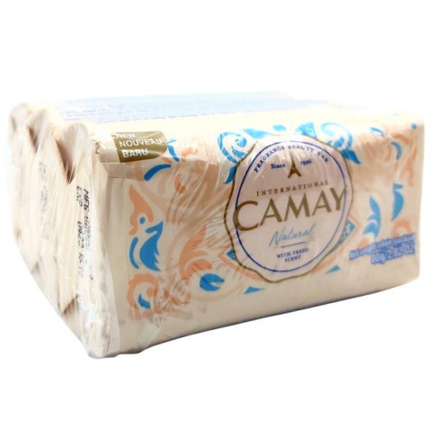 CAMAY SOAP BAR NATURAL X 3