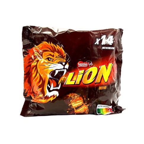 NESTLE LION CHOCOLATE CARAMEL MINI BARS 270gr