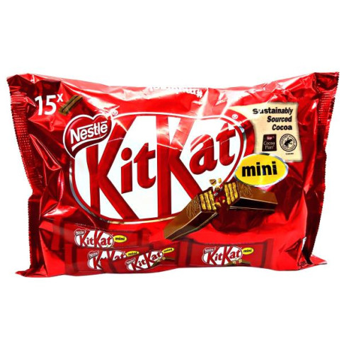 NESTLE KIT KAT MINIS BAG CHOCOLATE BARS 250gr