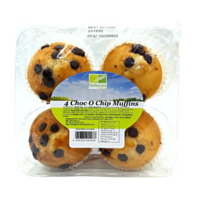 PERFECTION FOODS CHOCOLATE CHIP MUFFINS 400G