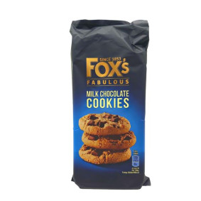 FOX`S  MILK CHOCOLATE COOKIES 180gr