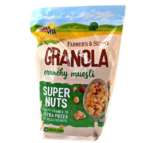 BONAVITA GRANOLA SUPER NUTS 500gr