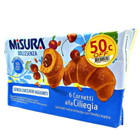 MISURA CROISSANT CHERRY NO ADDED SUGAR 290gr50c OFF