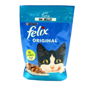 FELIX TUNA IN JELLY CAT FOOD POUCH
