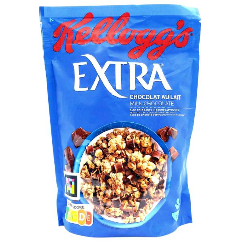 KELLOGG`S CRUNCHY MUESLI MILK CHOC CEREAL 500gr 5050083516313