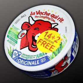 THE LAUGHING COW SOFT CHEESE PORTIONS 16PACK 256gr (14+2FREE)