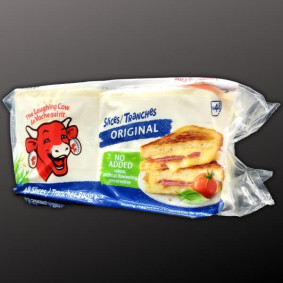 THE LAUGHING COW CHEESE SLICES ORIGINAL SANDWICH FAMILY PACK 48PACK 800gr