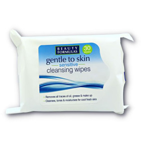 BEAUTY FORMULAS FACIAL WIPES SENSITIVE X30