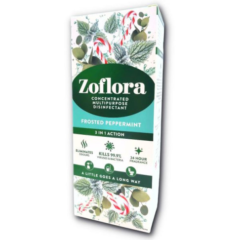ZOFLORA CONCENTRATED DISINFECTANT FROSTED PEPPERMINT 500ml