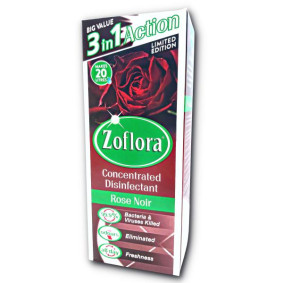 ZOFLORA CONCENTRATED DISINFECTANT ROSE NOIR 500ml