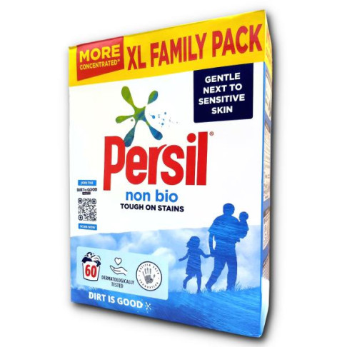 PERSIL LAUNDRY POWDER NON BIO 3kg 37w60w