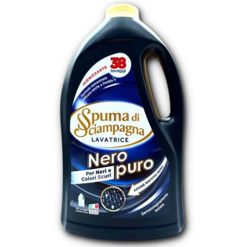 SPUMA DI SCIAMPAGNA LAUNDRY LIQUID DETERGENT NERO PURO 1710ml