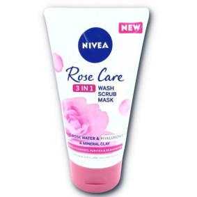 NIVEA ROSE CARE 3 IN 1 SCRUB 150ml