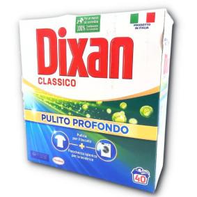 DIXAN CLASSICO POWDER LAUNDRY DETERGENT 40w