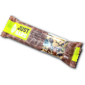 JUST BARS ALMOND BLUEBERRIES & APRICOT 40gr