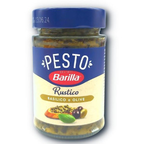 BARILLA PESTO RUSTICO BASIL & OLIVE 200gr