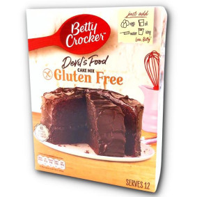 BETTY CROCKER GLUTEN FREE DEVIL`S FOOD CAKE MIX  415gr