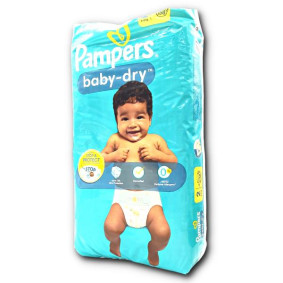 PAMPERS BABY DRY NAPPIES N.2 MINI X 58