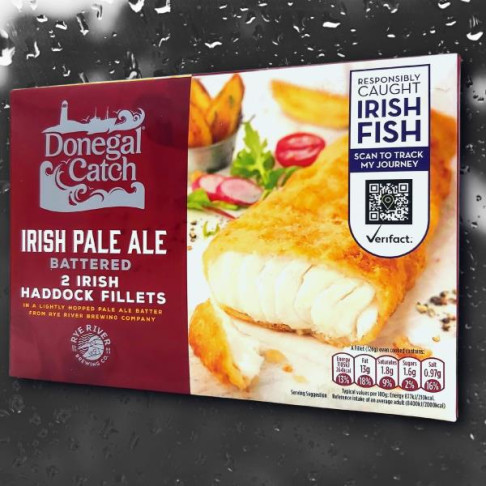 DONEGAL CATCH HADDOCK FILLETS IRISH PALE ALE X 2