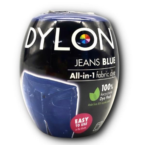 DYLON MACHINE WASH FABRIC DYE JEANS BLUE 350gr