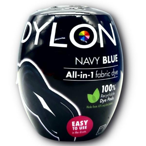 DYLON MACHINE WASH FABRIC DYE NAVY BLUE 350gr