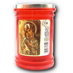 VOTIVE CANDLE RED