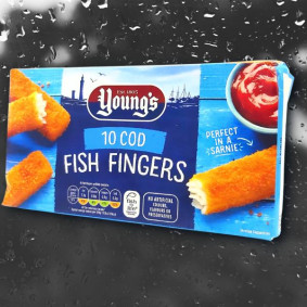 YOUNGS COD FISH FINGERS X 10