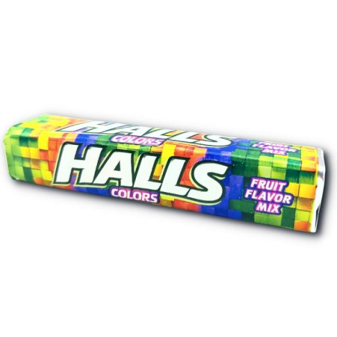HALLS DROPS COLOURS 34gr
