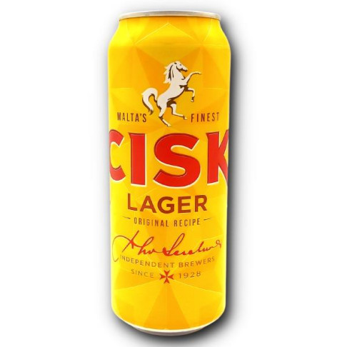 CISK LAGER BEER CAN 500ml