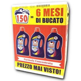 OMINO BIANCO LIQUID LAUNDRY DETERGENT COLOUR x3