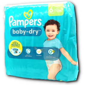 PAMPERS BABY DRY NAPPIES No 6 X 34