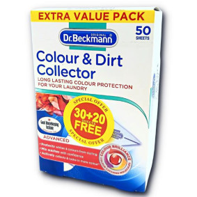 DR. BECKMANN COLOUR & DIRT COLLECTOR MICROFIBRE SHEETS 30+20 FREE