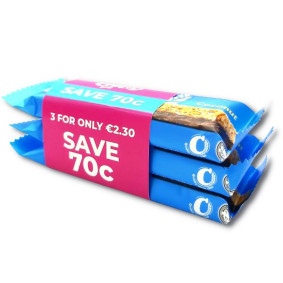 CORNY BIG COCONUT CHOCOLATE CEREAL BAR X 3 SAVE 70c