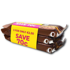 CORNY BIG CHOCOLATE CEREAL BAR X 3 SAVE 70c