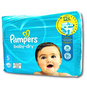 PAMPERS BABY DRY NAPPIES N.5 X 41