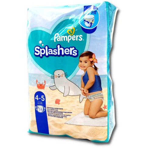 PAMPERS SPLASHERS DISPOSABLE SWIM PANTS 4-5 9-15kg