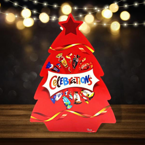 CELEBRATIONS XMAS TREE 215g