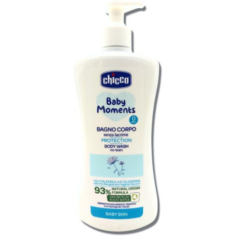 CHICCO BABY MOMENTS NO-TEARS BODY WASH PROTECTION 500ml