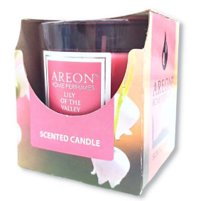 AREON AROMATIC CANDLE IN JAR LILY OF THE VALLEY