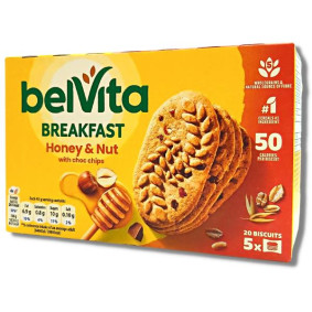 BELVITA HONEY & NUTS X 5 225gr