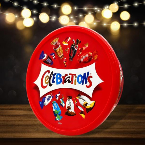 CELEBRATIONS TUB ASSORTED CHOCOLATES 550gr