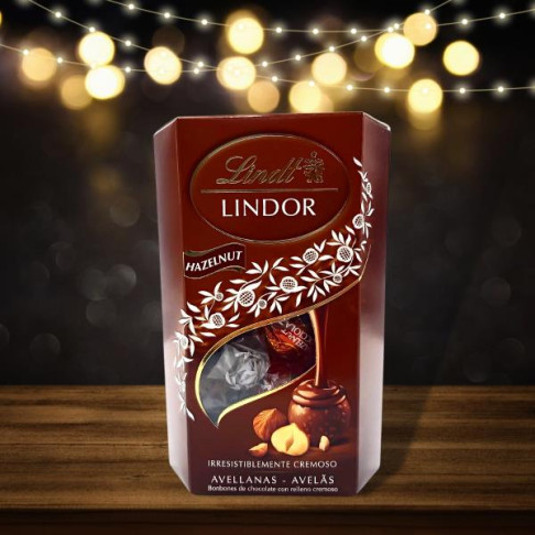 LINDT LINDOR HAZELNUT CHOCOLATE BALLS 200gr