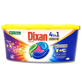 DIXAN 4 IN 1 LAUNDY PODS COLOUR X 23