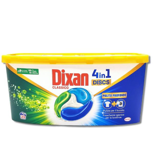 DIXAN 4 IN 1 LAUNDY PODS CLASSIC X 23