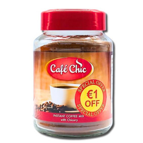 CAFE CHIC INSTANT COFFEE 200gr €1 OFF